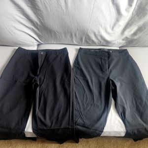 Womens express black dress pants